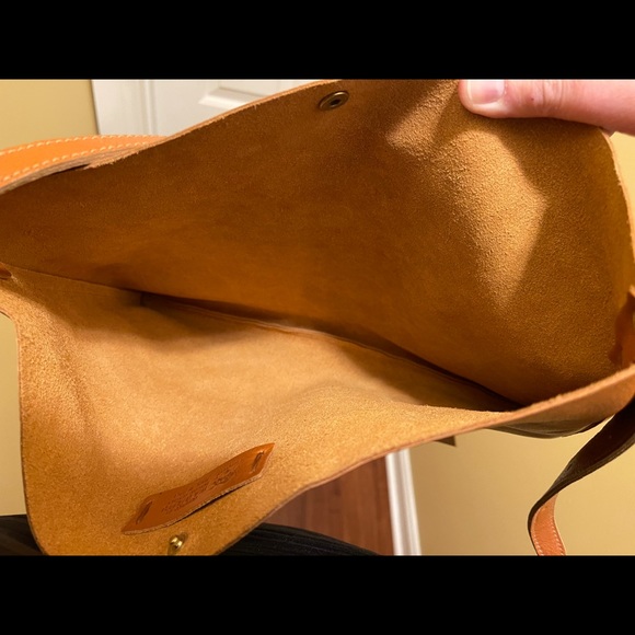 HOST PICK!! Il Bisonte Vachetta Leather VINTAGE Shoulder Bag Made in Italy NWT - Picture 11 of 12